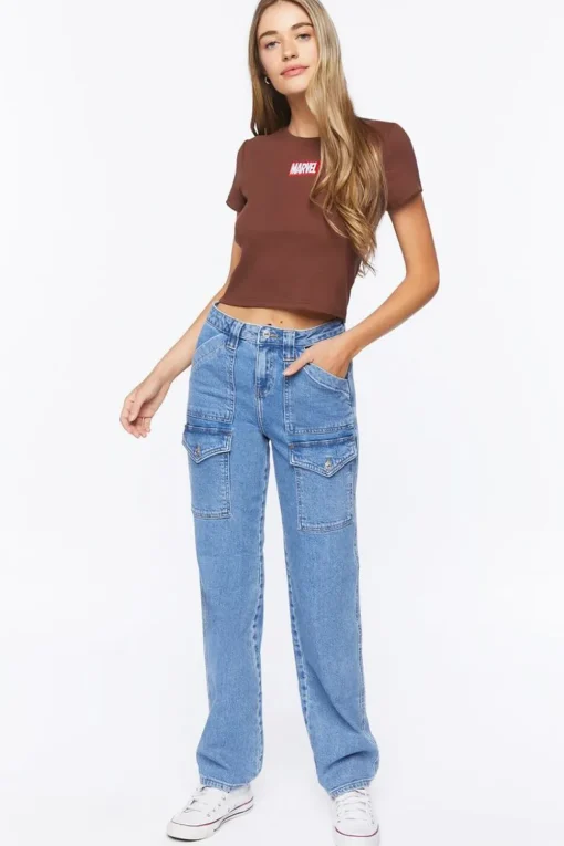 Marvel Embroidered Graphic Tee