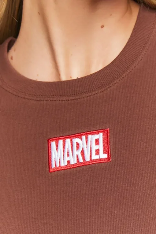 Marvel Embroidered Graphic Tee