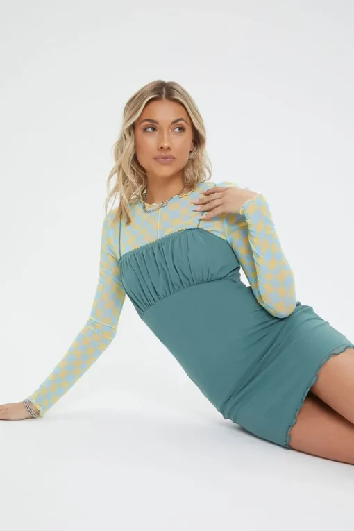 Mesh Cami Mini Dress