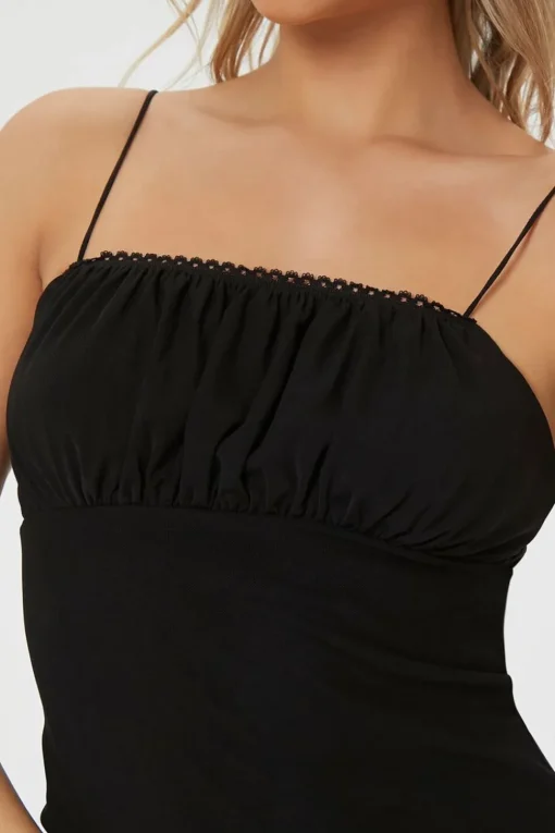 Mesh Cami Mini Dress