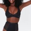 Mesh Embroidered Panties