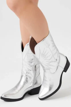 Metallic Cowboy Boots