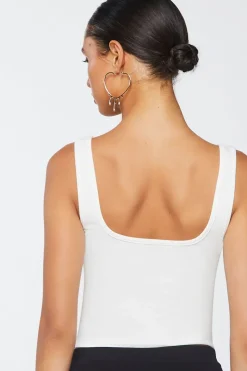 Metallic Honey Graphic Tank Top