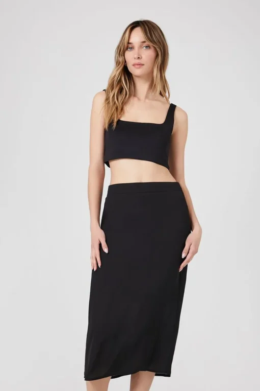 Midi Column Skirt