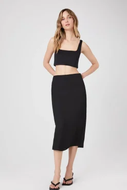 Midi Column Skirt