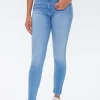 Mid-Rise Skinny Jeans