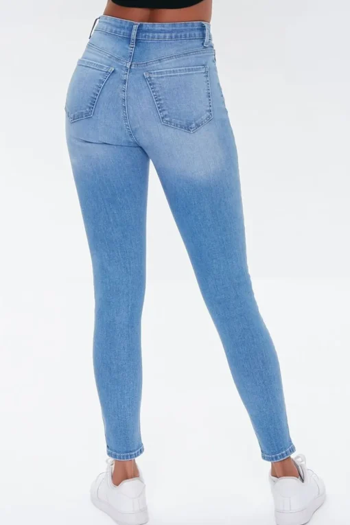 Mid-Rise Skinny Jeans