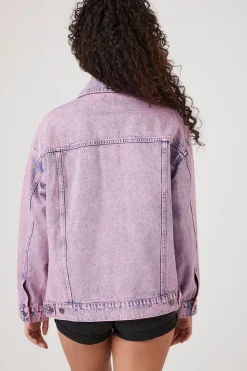 Mineral Wash Denim Trucker Jacket
