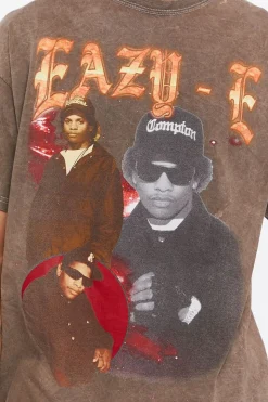 Mineral Wash Eazy E Graphic Tee