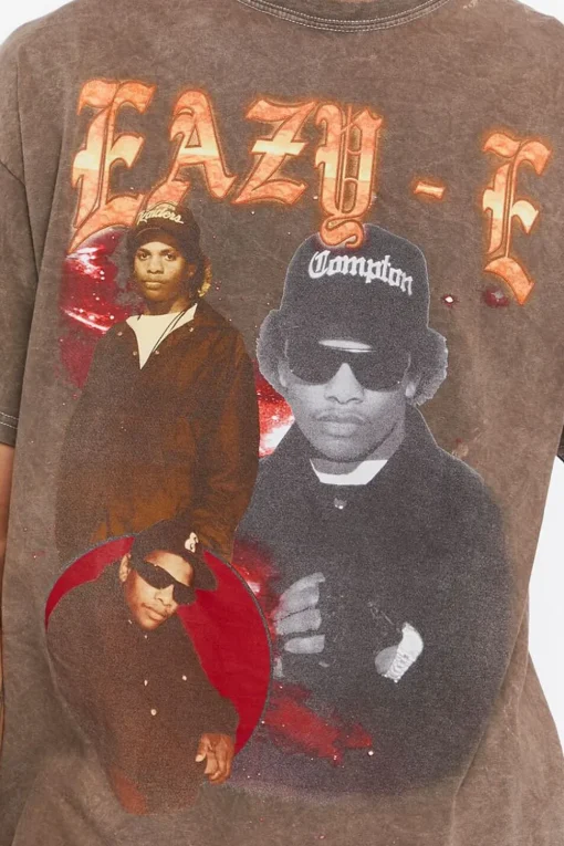 Mineral Wash Eazy E Graphic Tee