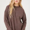 Mineral Wash Long-Sleeve Top