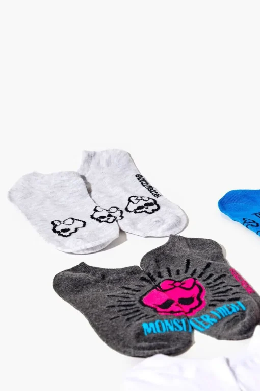 Monster High Ankle Sock Set - 5 Pack