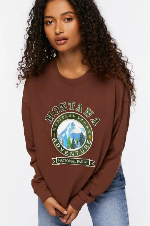 Montana National Park Graphic Tee