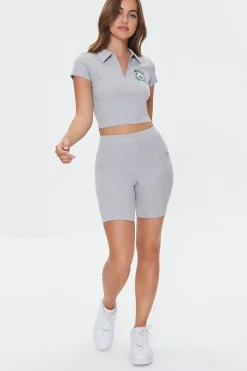 Montauk Graphic Biker Shorts