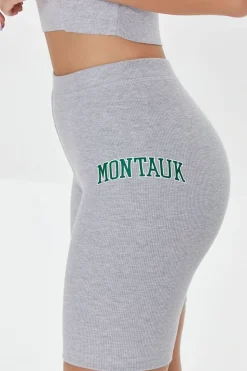 Montauk Graphic Biker Shorts