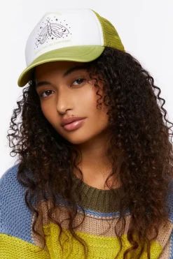 Moth Graphic Trucker Hat