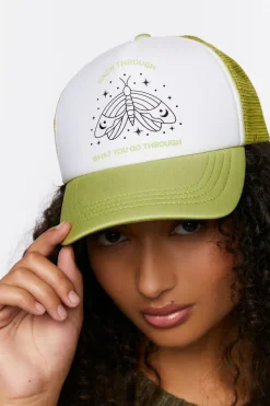 Moth Graphic Trucker Hat