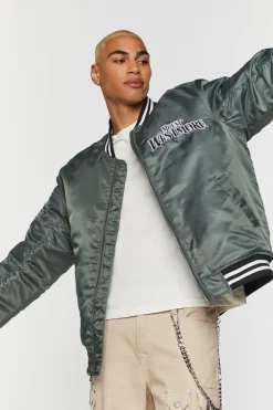 Mount Westmore Embroidered Varsity Jacket