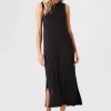 M-Slit Tank Midi Dress