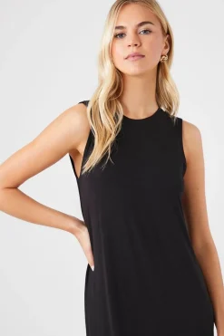 M-Slit Tank Midi Dress