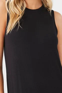 M-Slit Tank Midi Dress