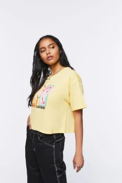 Mtv Graphic Cropped Tee