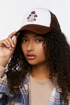 Mushroom Graphic Trucker Hat