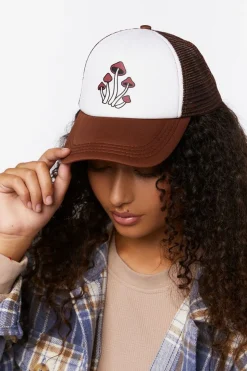 Mushroom Graphic Trucker Hat