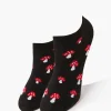 Mushroom Print Ankle Socks