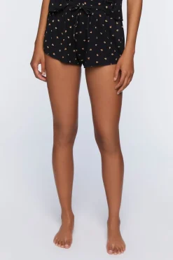 Mushroom Print Cami & Shorts Pajama Set