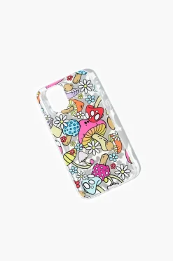 Mushroom Print Case For Iphone 12