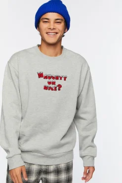 Naughty Or Nice Graphic Pullover