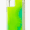 Neon Liquid Lava Case For Iphone 12