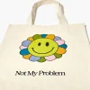 Not My Problem Graphic Tote Bag