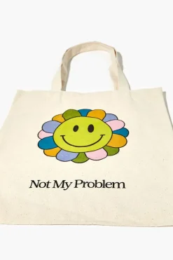 Not My Problem Graphic Tote Bag