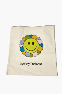 Not My Problem Graphic Tote Bag