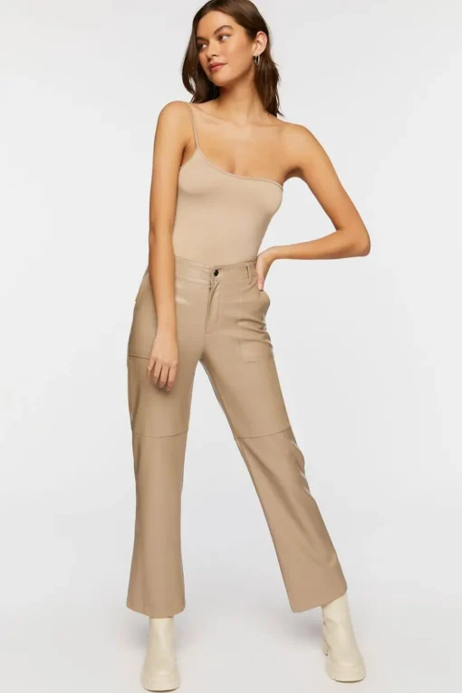 One-Shoulder Cami Bodysuit
