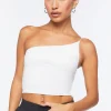 One-Shoulder Crop Top