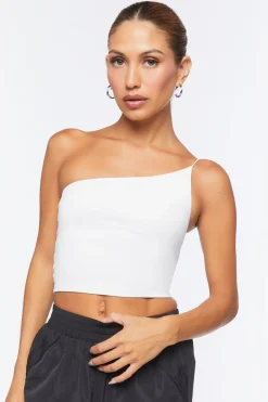 One-Shoulder Crop Top