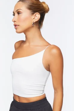 One-Shoulder Crop Top
