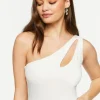 One-Shoulder Cutout Bodysuit
