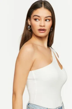 One-Shoulder Cutout Bodysuit