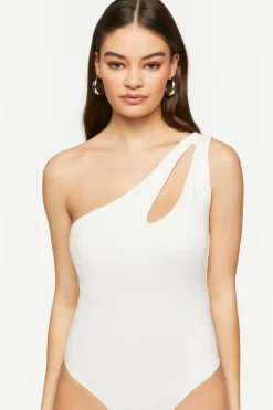 One-Shoulder Cutout Bodysuit