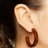 Open-End Hoop Earrings