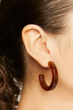 Open-End Hoop Earrings