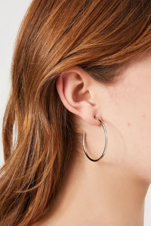 Open-End Hoop Earrings