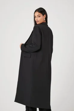 Open-Front Longline Blazer