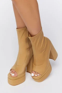 Open-Toe Sock Booties