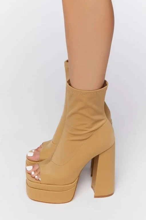 Open-Toe Sock Booties