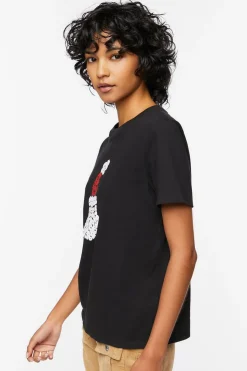 Organically Grown Cotton Santa Graphic Tee